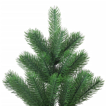 Nordmann Fir Artificial Christmas Tree LED & Ball Set Green 120cm - OLBRIT