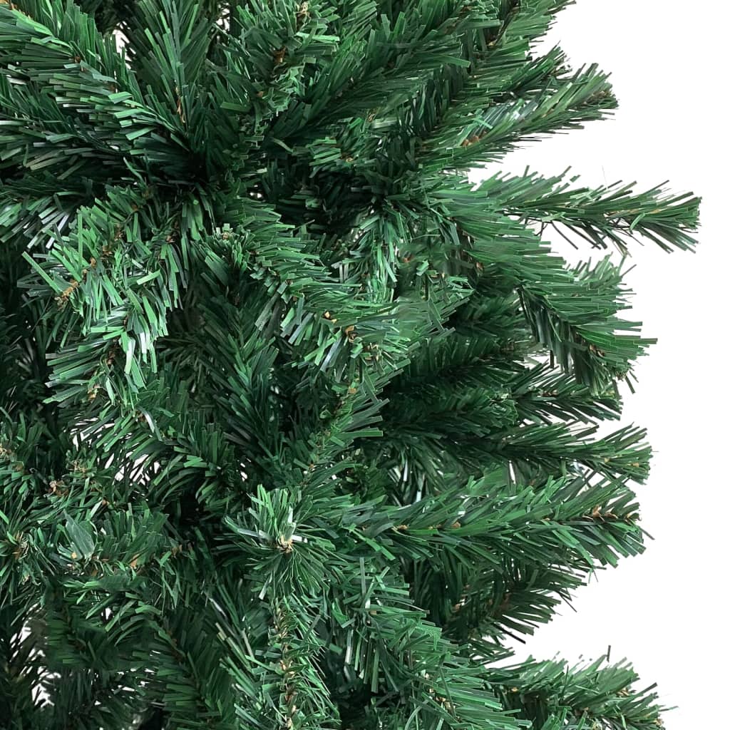Christmas Tree Arch with LEDs & Ball Set Green 240 cm - OLBRIT