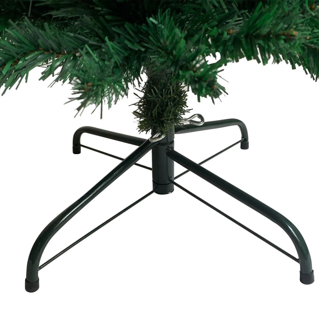 Christmas Tree Arch with LEDs & Ball Set Green 240 cm - OLBRIT