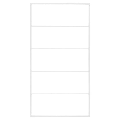 vidaXL Towel Rack White 60x10x116 cm Steel - OLBRIT