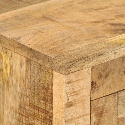 Sideboard 110x30x74 cm Rough Mango Wood - OLBRIT