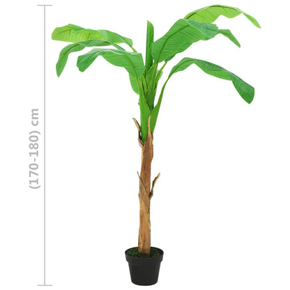 Artificial Banana Tree with Pot 180 cm  Green - OLBRIT