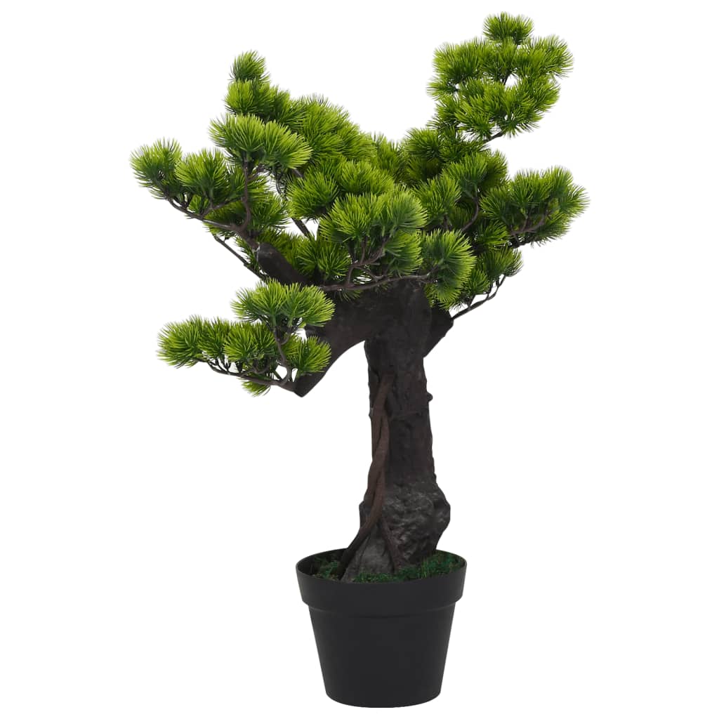 Artificial Pinus Bonsai with Pot 70 cm Green - OLBRIT
