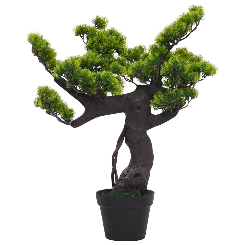 Artificial Pinus Bonsai with Pot 70 cm Green - OLBRIT
