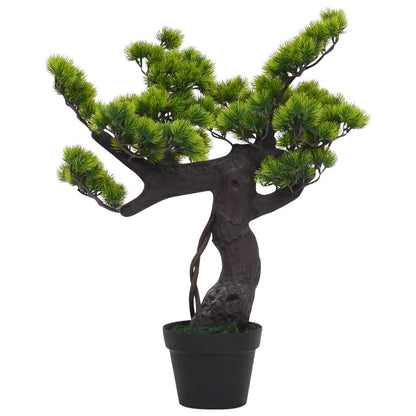 Artificial Pinus Bonsai with Pot 70 cm Green - OLBRIT