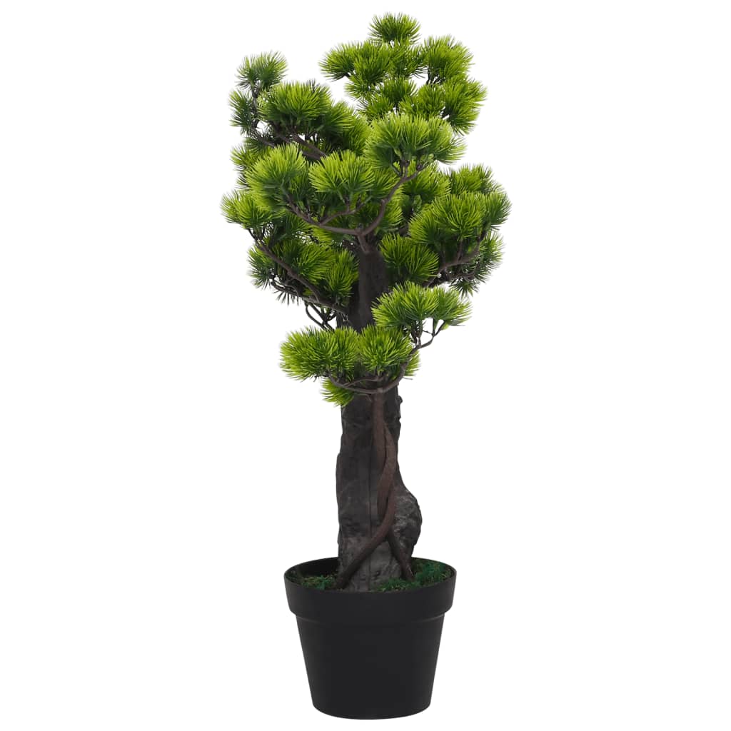 Artificial Pinus Bonsai with Pot 70 cm Green - OLBRIT