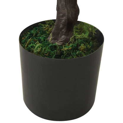 Artificial Cypress Bonsai with Pot 60 cm Green - OLBRIT