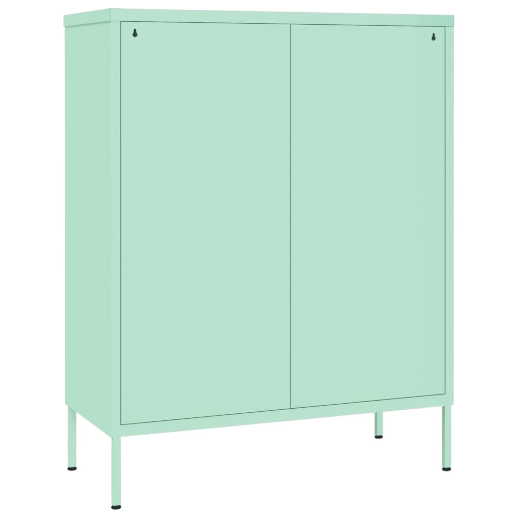 Drawer Cabinet Mint 80x35x101.5 cm Steel - OLBRIT