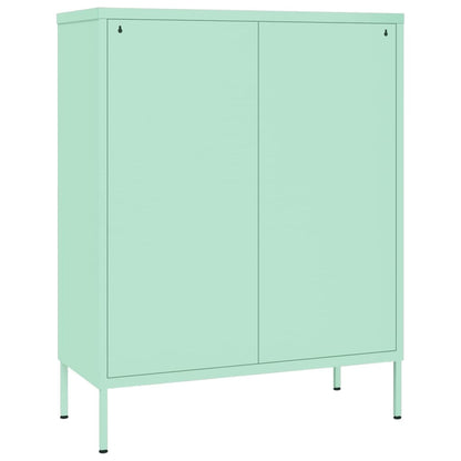 Drawer Cabinet Mint 80x35x101.5 cm Steel - OLBRIT