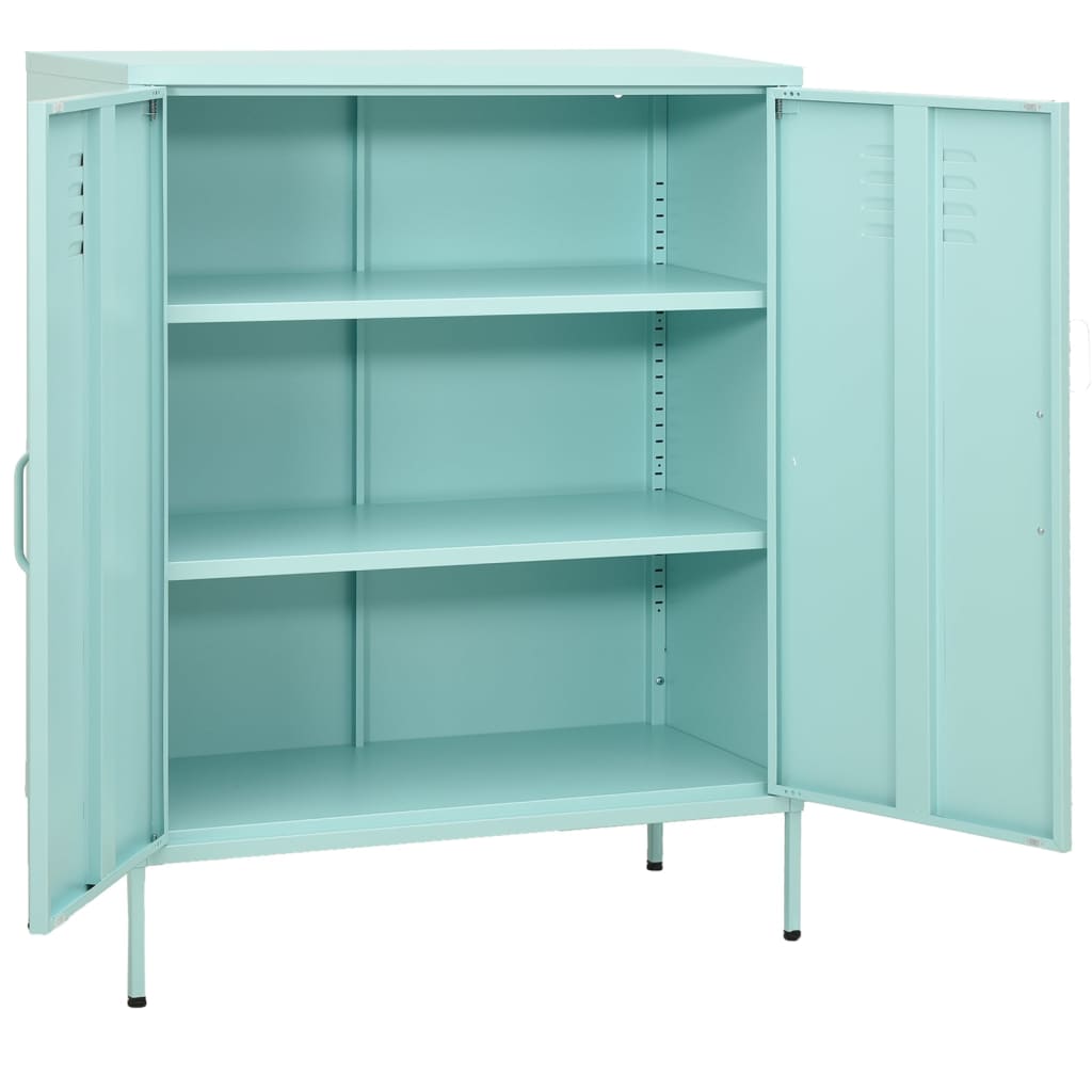 Storage Cabinet Mint 80x35x101.5 cm Steel - OLBRIT