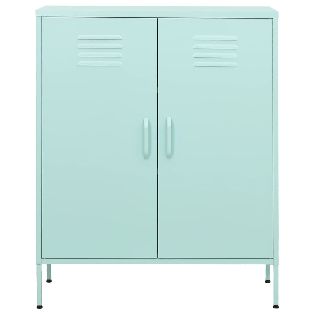 Storage Cabinet Mint 80x35x101.5 cm Steel - OLBRIT