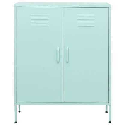 Storage Cabinet Mint 80x35x101.5 cm Steel - OLBRIT