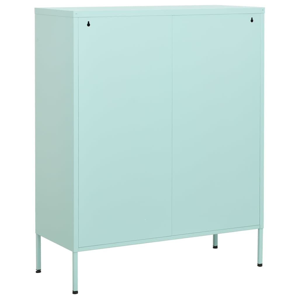 Storage Cabinet Mint 80x35x101.5 cm Steel - OLBRIT