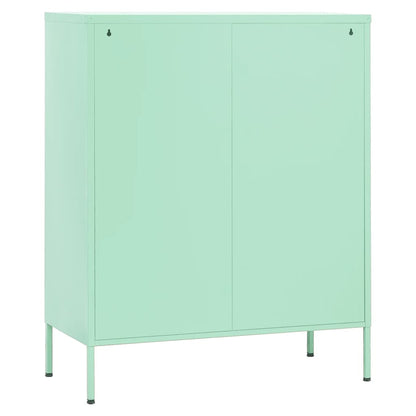 Storage Cabinet Mint 80x35x101.5 cm Steel - OLBRIT