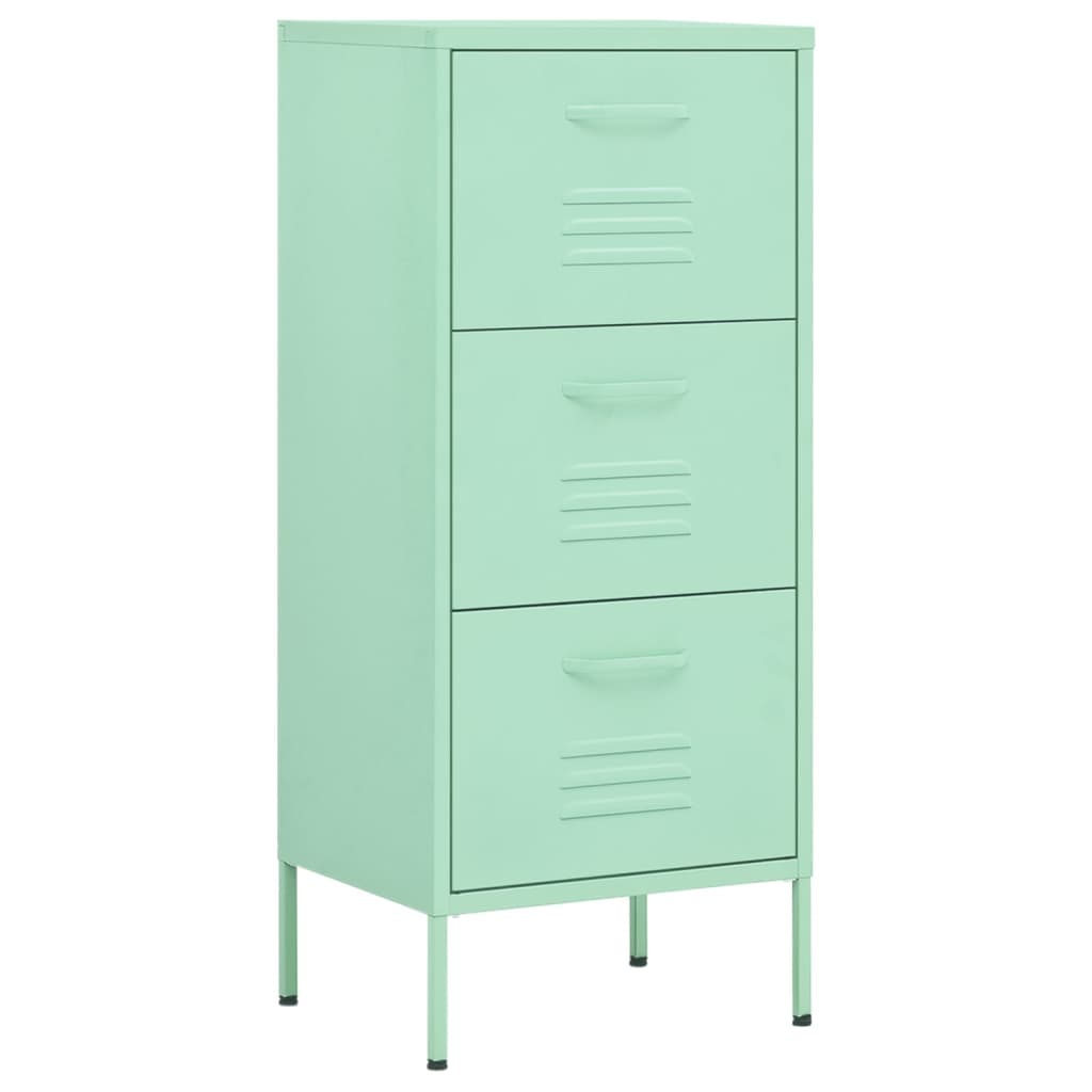 Storage Cabinet Mint 42.5x35x101.5 cm Steel - OLBRIT