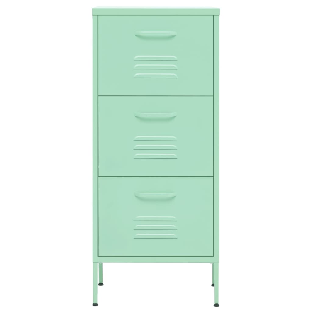 Storage Cabinet Mint 42.5x35x101.5 cm Steel - OLBRIT