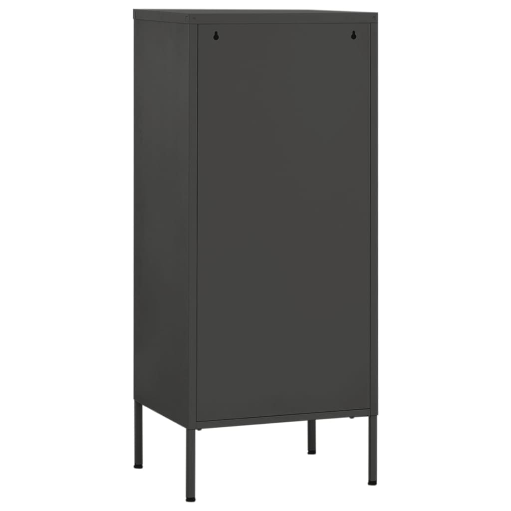 Storage Cabinet Anthracite 42.5x35x101.5 cm Steel - OLBRIT