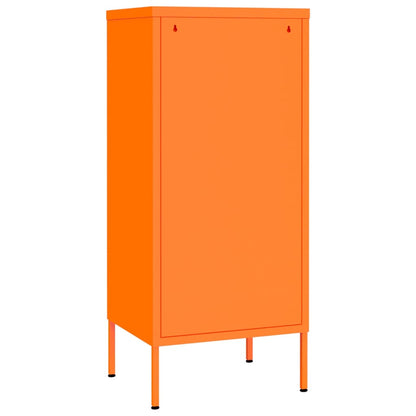 Storage Cabinet Orange 42.5x35x101.5 cm Steel - OLBRIT