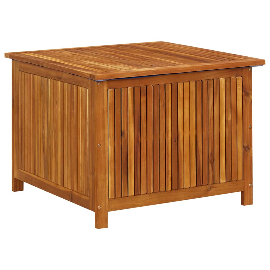 Garden Storage Box 75x75x58 cm Solid Acacia Wood - OLBRIT