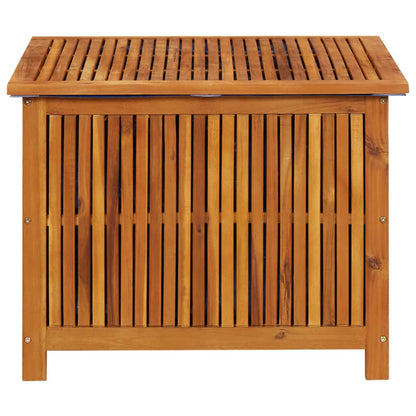 Garden Storage Box 75x75x58 cm Solid Acacia Wood - OLBRIT