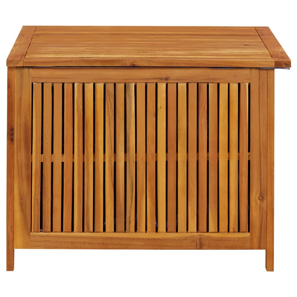 Garden Storage Box 75x75x58 cm Solid Acacia Wood - OLBRIT