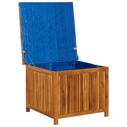 Garden Storage Box 75x75x58 cm Solid Acacia Wood - OLBRIT