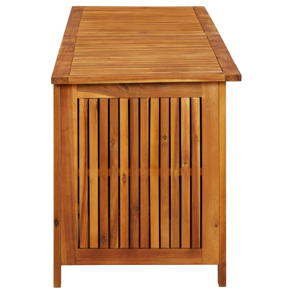 Garden Storage Box 175x50x58 cm Solid Acacia Wood - OLBRIT