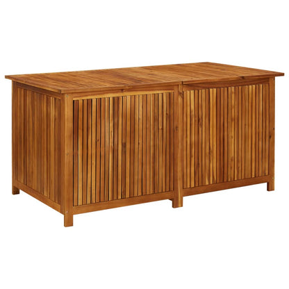 Garden Storage Box 150x80x75 cm Solid Acacia Wood - OLBRIT