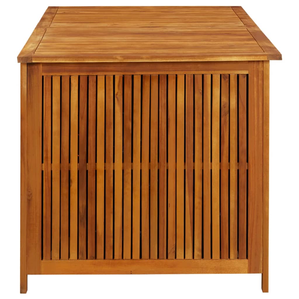 Garden Storage Box 150x80x75 cm Solid Acacia Wood - OLBRIT
