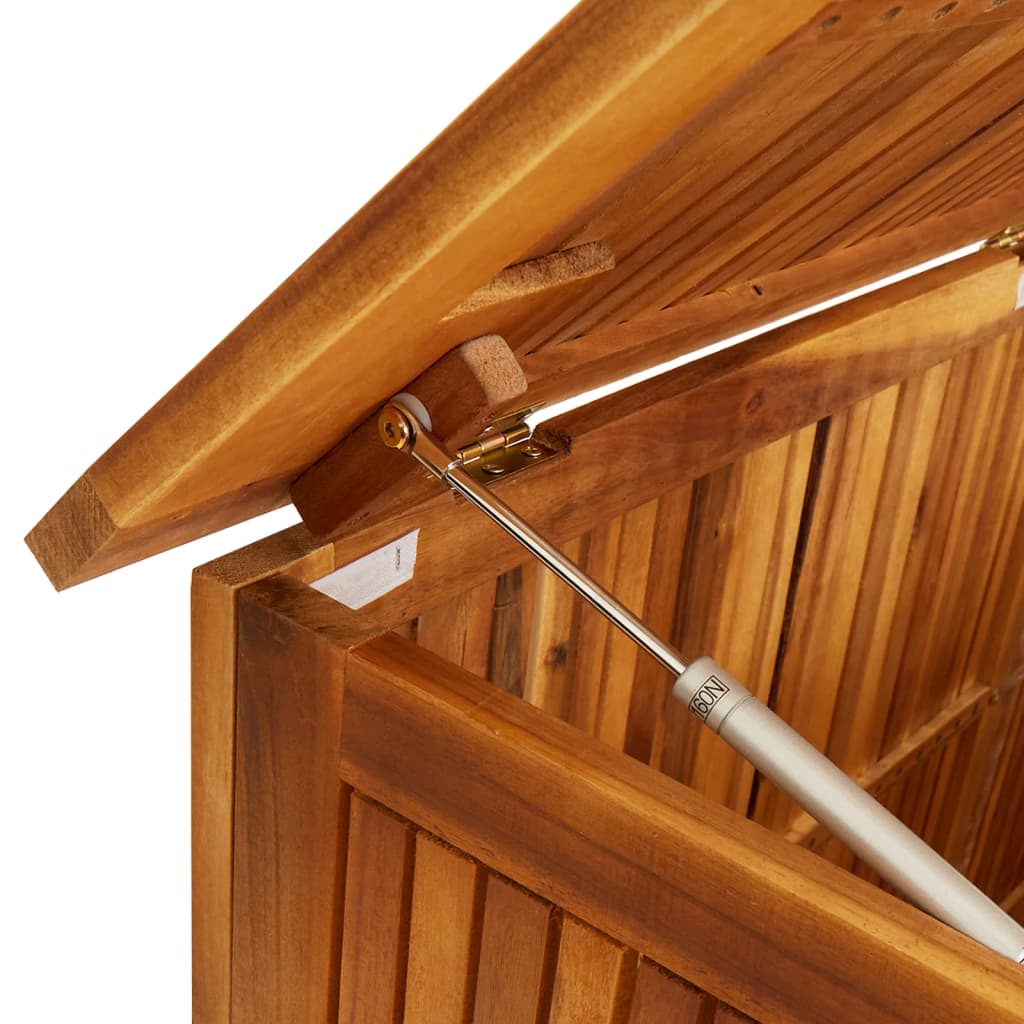 Garden Storage Box 150x80x75 cm Solid Acacia Wood - OLBRIT
