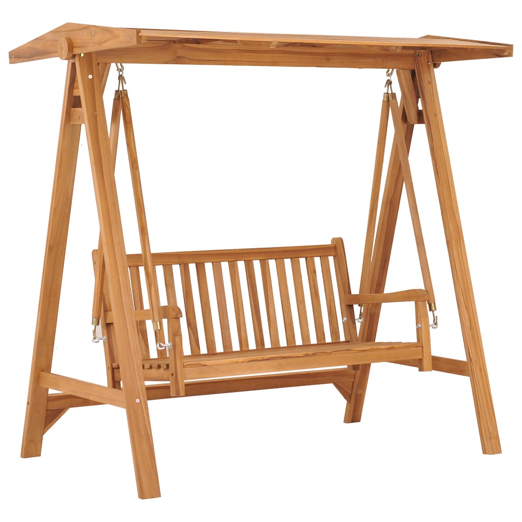 Swing Bench 170 cm Solid Teak Wood – OLBRIT