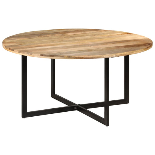 Dining Table 150x75 cm Solid Wood Mango - OLBRIT