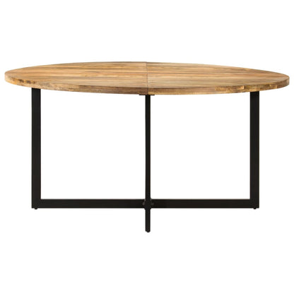 Dining Table 150x75 cm Solid Wood Mango - OLBRIT