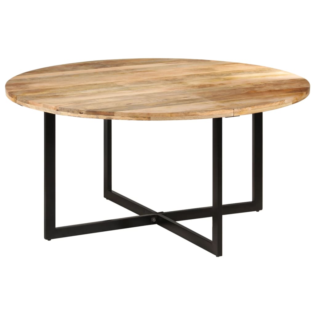 Dining Table 150x75 cm Solid Wood Mango - OLBRIT