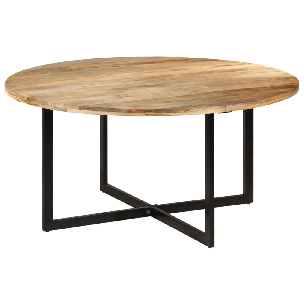 Dining Table 150x75 cm Solid Wood Mango - OLBRIT