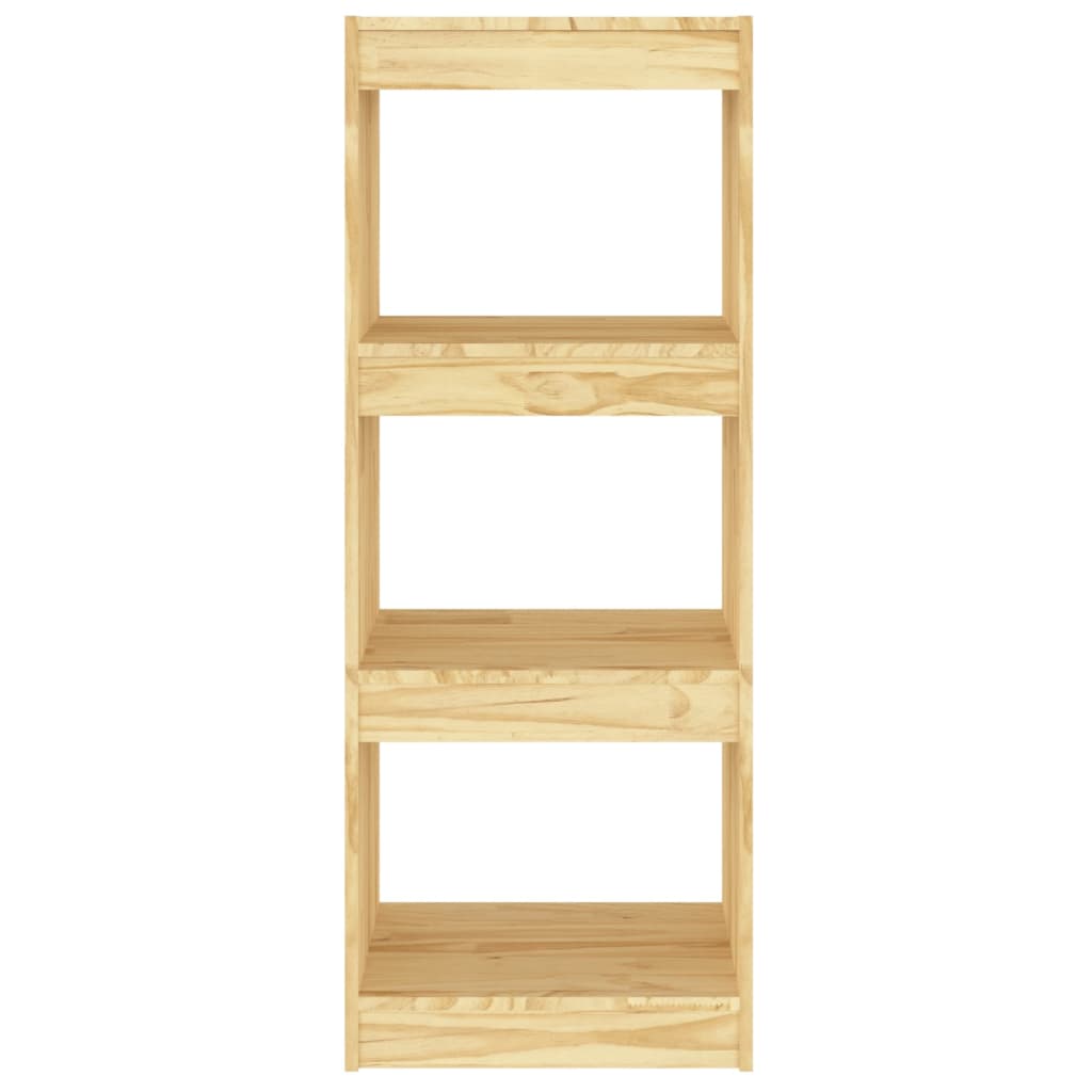 Book Cabinet/Room Divider 40x30x103.5 cm Solid Pinewood - OLBRIT