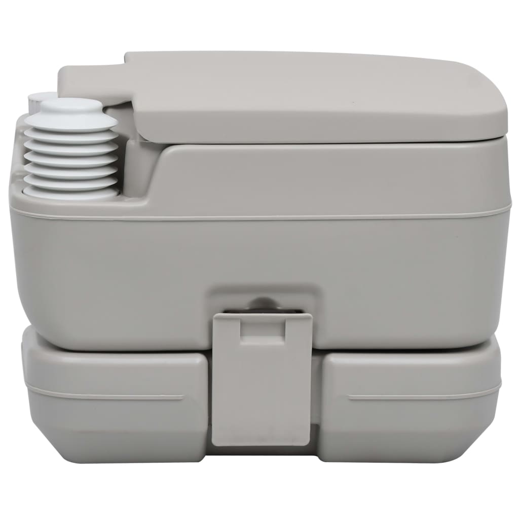 Portable Camping Toilet with Tent 10+10 L - OLBRIT
