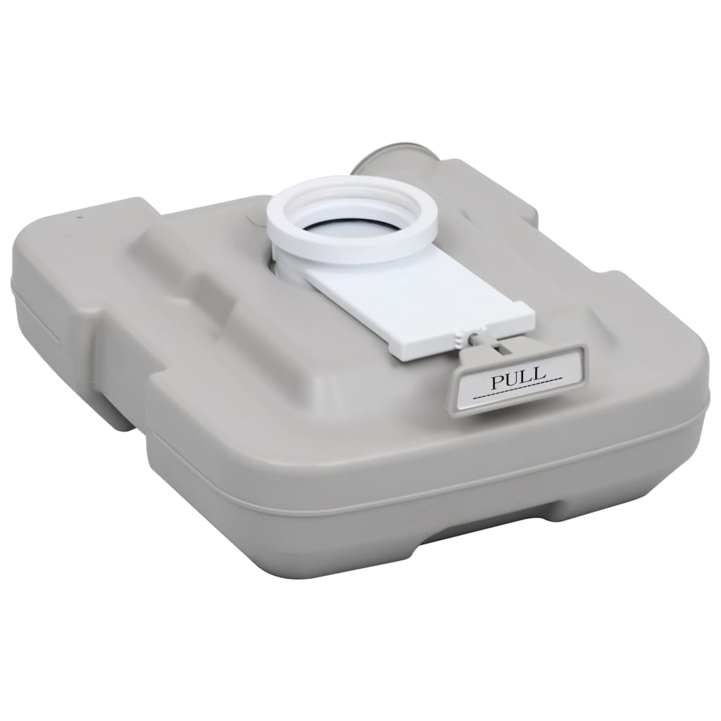 Portable Camping Toilet with Tent 10+10 L - OLBRIT