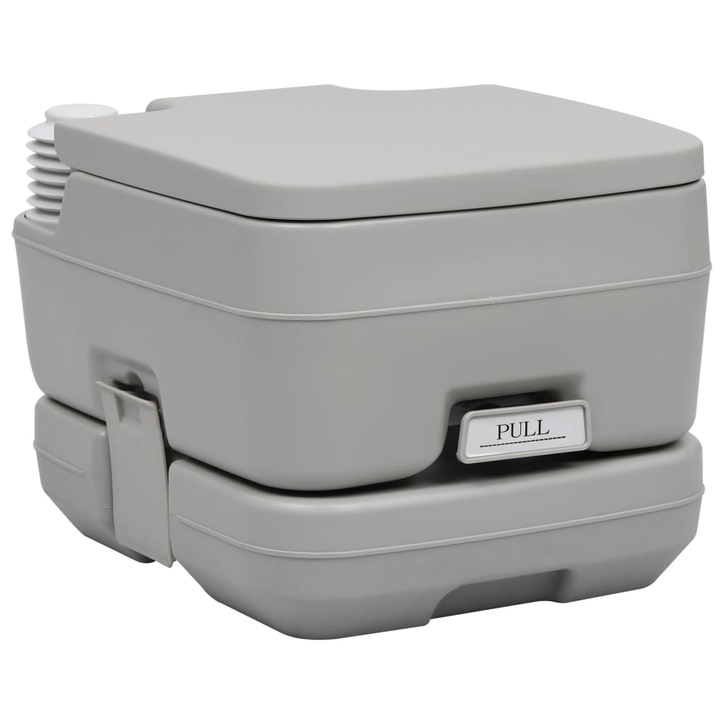 Portable Camping Toilet with Tent 10+10 L - OLBRIT