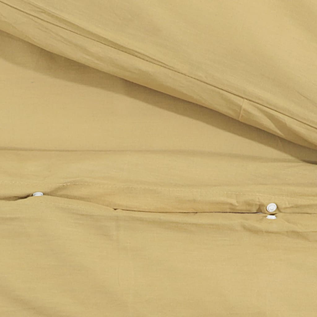 Duvet Cover Set Taupe 135x200 cm Light-weight Microfiber - OLBRIT