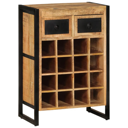 Wine Rack for 16 Bottles Solid Wood Mango - OLBRIT