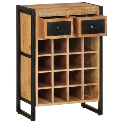 Wine Rack for 16 Bottles Solid Wood Mango - OLBRIT