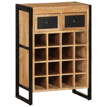 Wine Rack for 16 Bottles Solid Wood Mango - OLBRIT