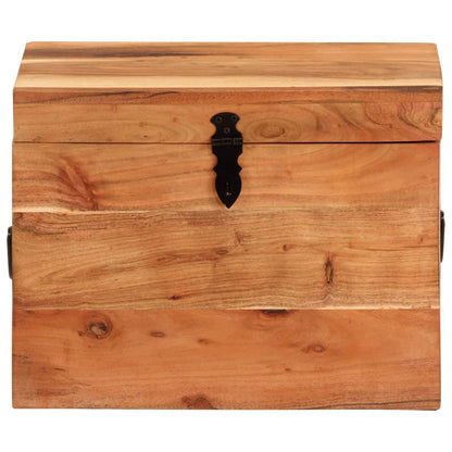 Storage Box 39x28x31 cm Solid Wood Acacia - OLBRIT