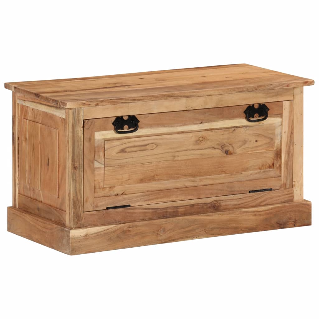 Shoe Storage Bench 85x40x45 cm Solid Acacia Wood - OLBRIT