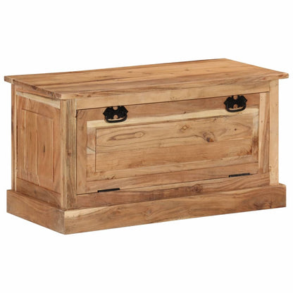Shoe Storage Bench 85x40x45 cm Solid Acacia Wood - OLBRIT
