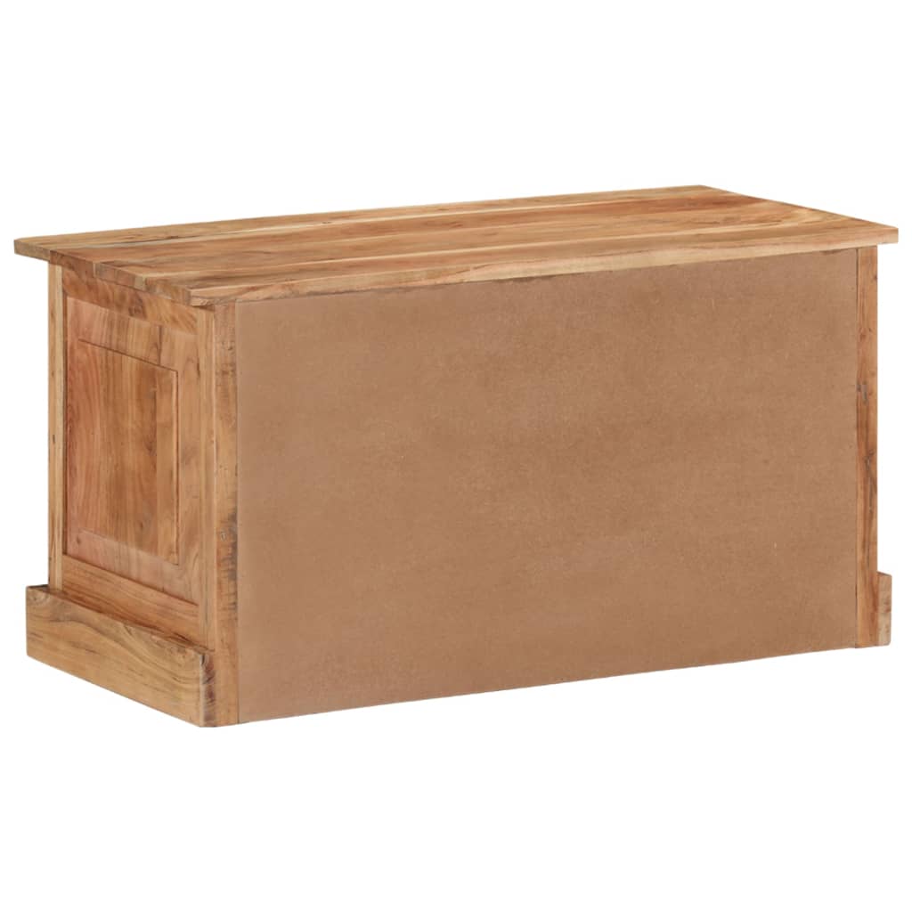 Shoe Storage Bench 85x40x45 cm Solid Acacia Wood - OLBRIT