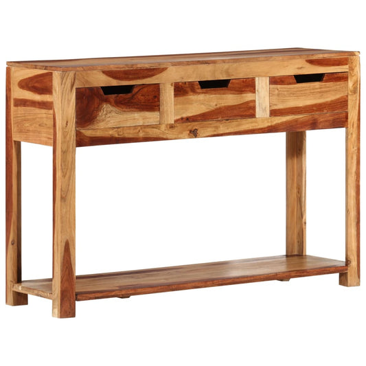 Console Table 110x35x75 cm Solid Wood Acacia - OLBRIT