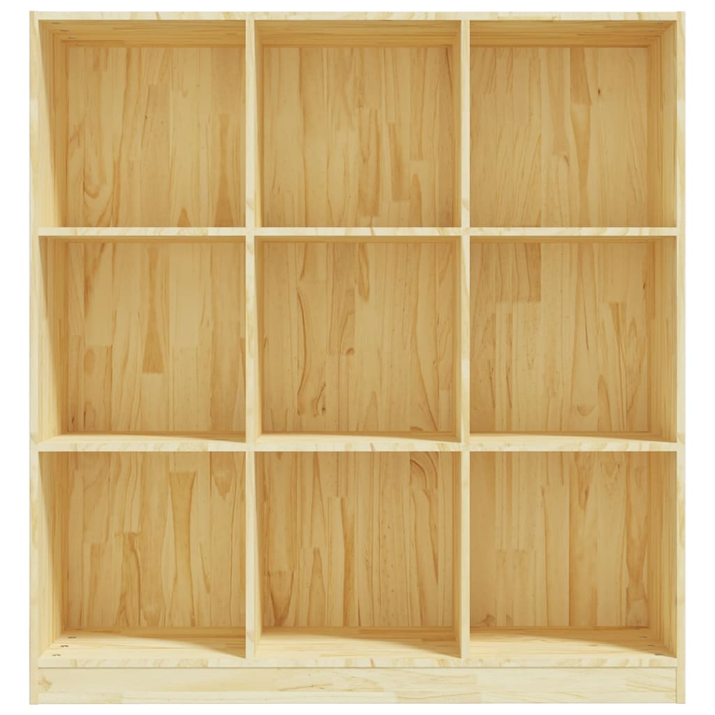 Book Cabinet/Room Divider 104x33.5x110 cm Solid Pinewood - OLBRIT