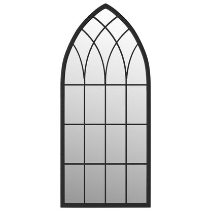 Mirror Black 100x45 cm Iron for Indoor Use - OLBRIT